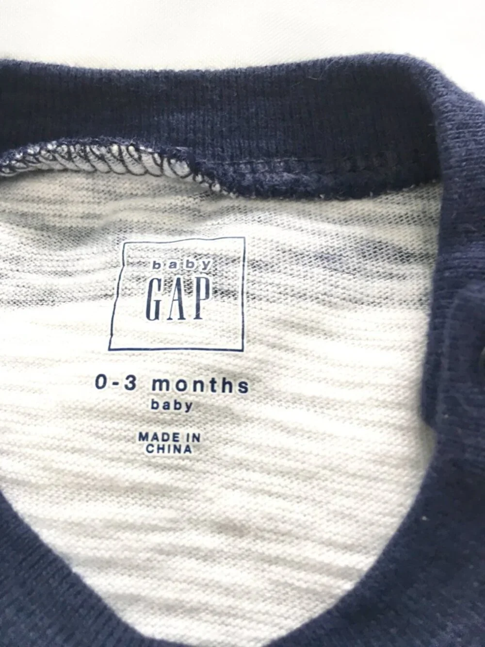Gap Baby Striped One-piece Size 0-3 Months